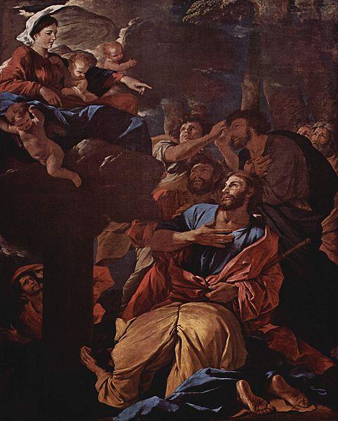 Nicolas Poussin The Apparition of the Virgin to Saint James the Great